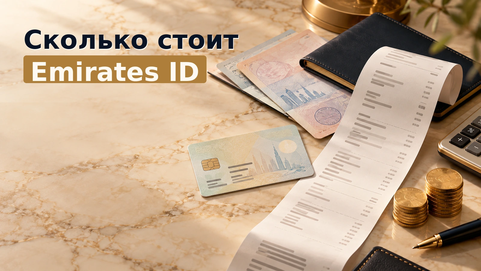 Обложка статьи: Сколько стоит Emirates ID: все сборы и реальные расходы